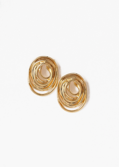 Echo Swirls Duo Earrings