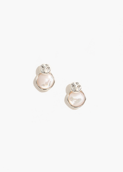 Classic Miniature Mother of Pearl Earrings