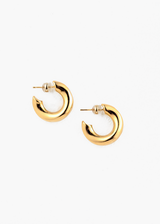 Perfect Chunk Hoop Earrings