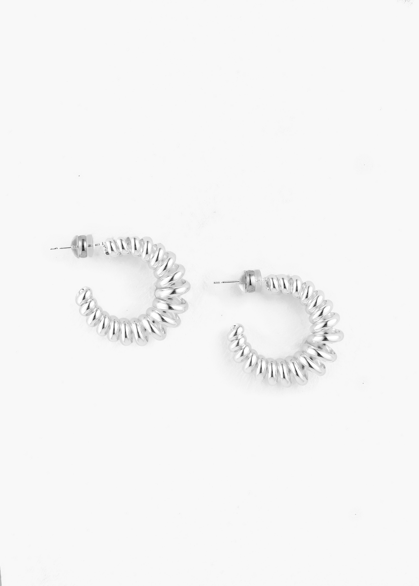 Coil Hoop Earrings