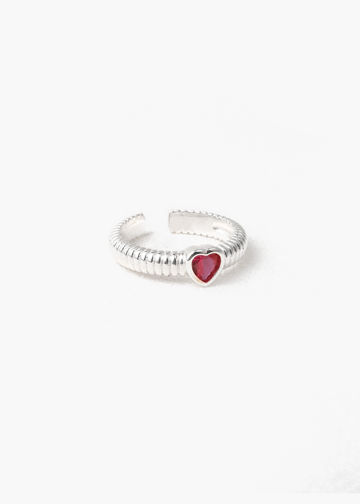 Ruby Heart Vintage Ring