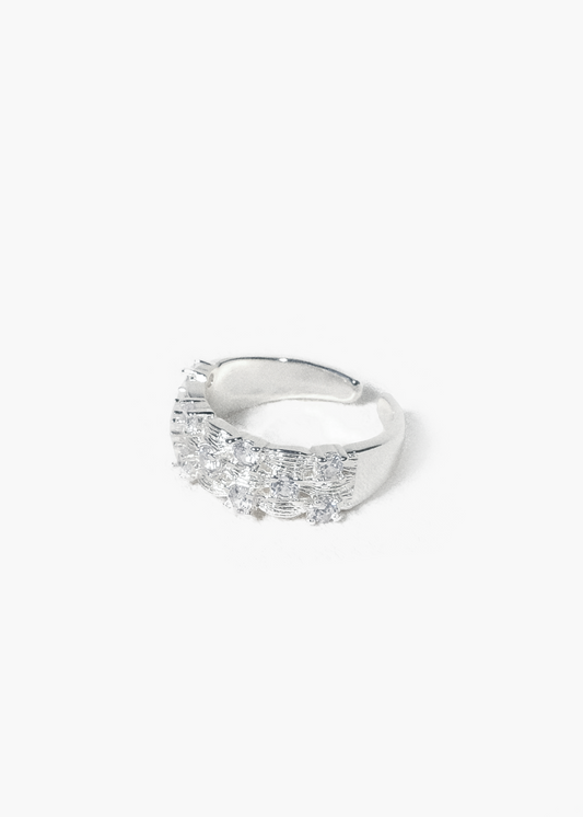 Woven Crystal Ring