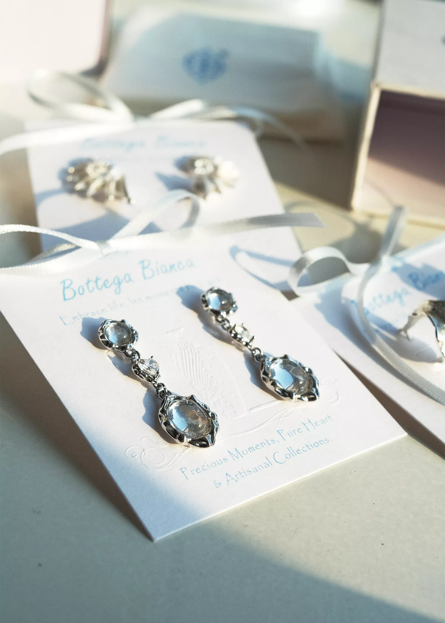 Lunar Halo Earrings